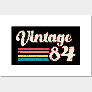 Vintage 1984 for Women 40th Birthday 40 Years Old Posters and Art